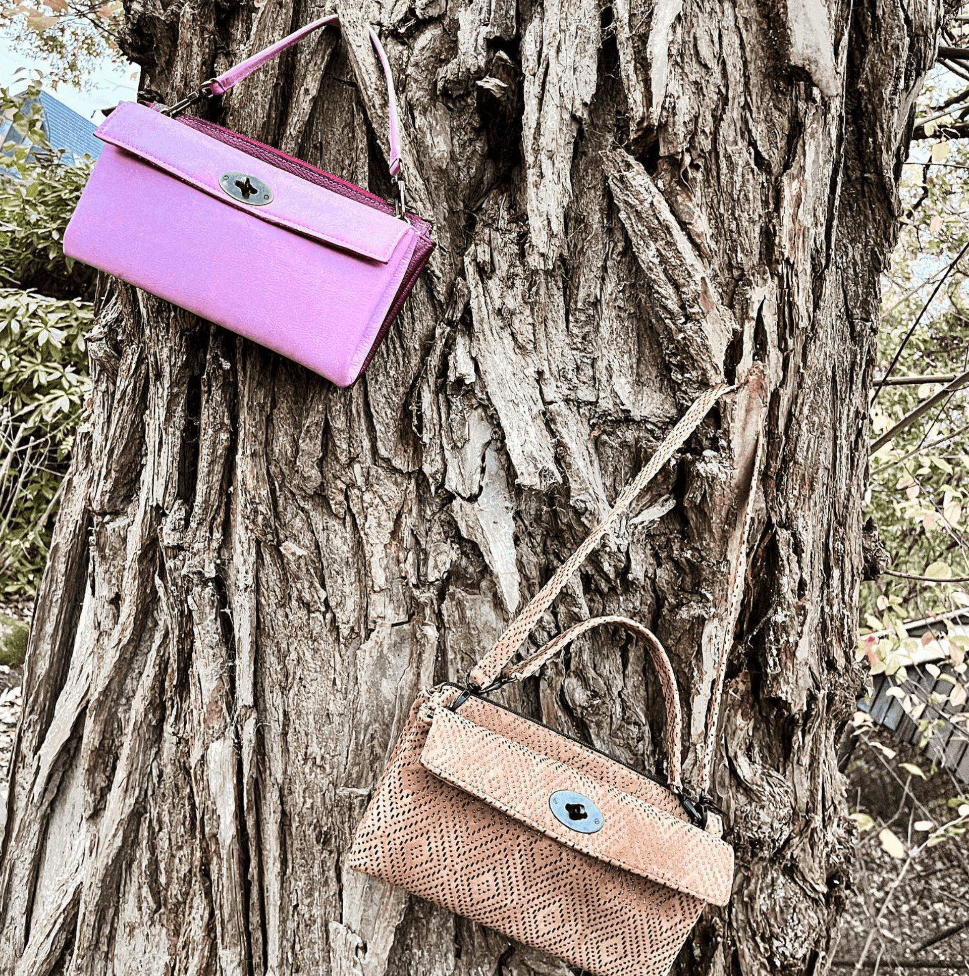 Harmonica tas roze